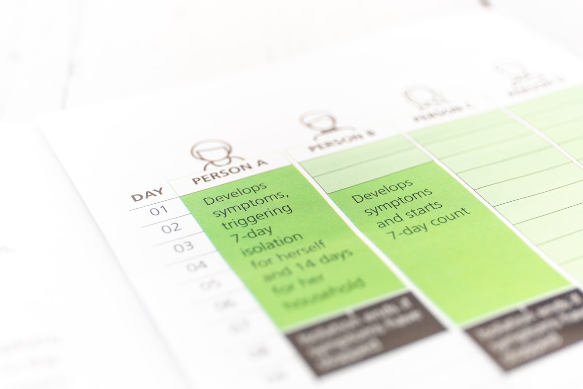 Nutritionist consulting with client